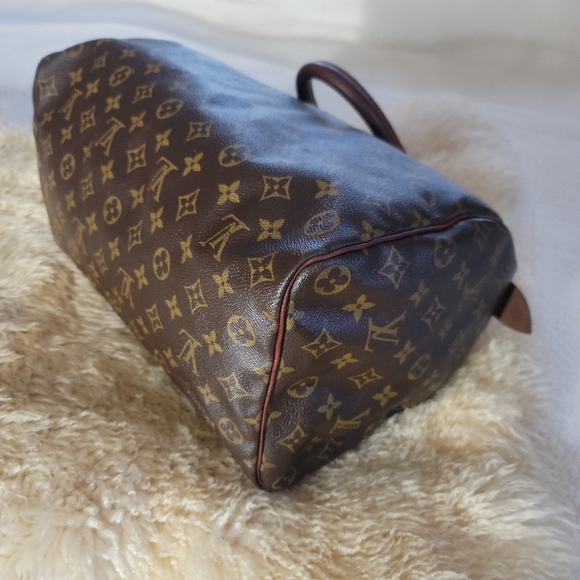 Louis Vuitton Monogram Speedy 35  Authentic Vintage color Brown Used/Pre-Loved - Picture 11 of 17
